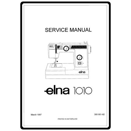 Elna 1002 Sewing Machine User Manual