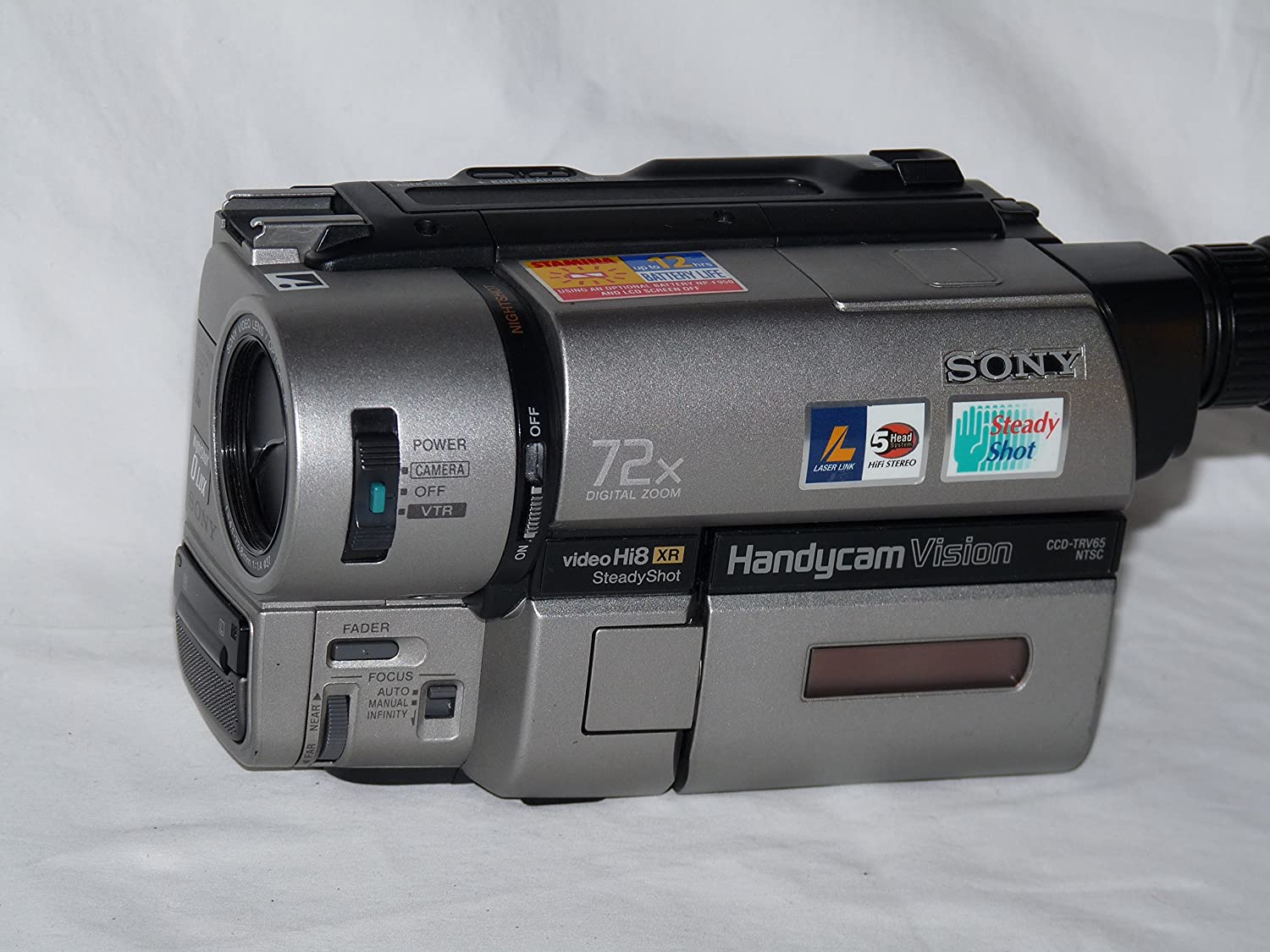 Sony Hi8 Video Camera User Manual