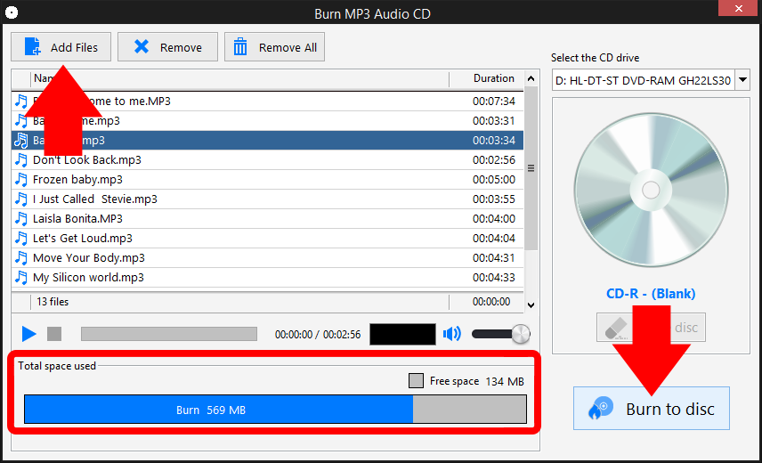 Free software for cd burning